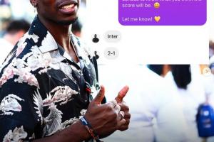 星空体育平台-前法国+尤文球员博格巴预测欧冠决赛：2-1，国米获胜